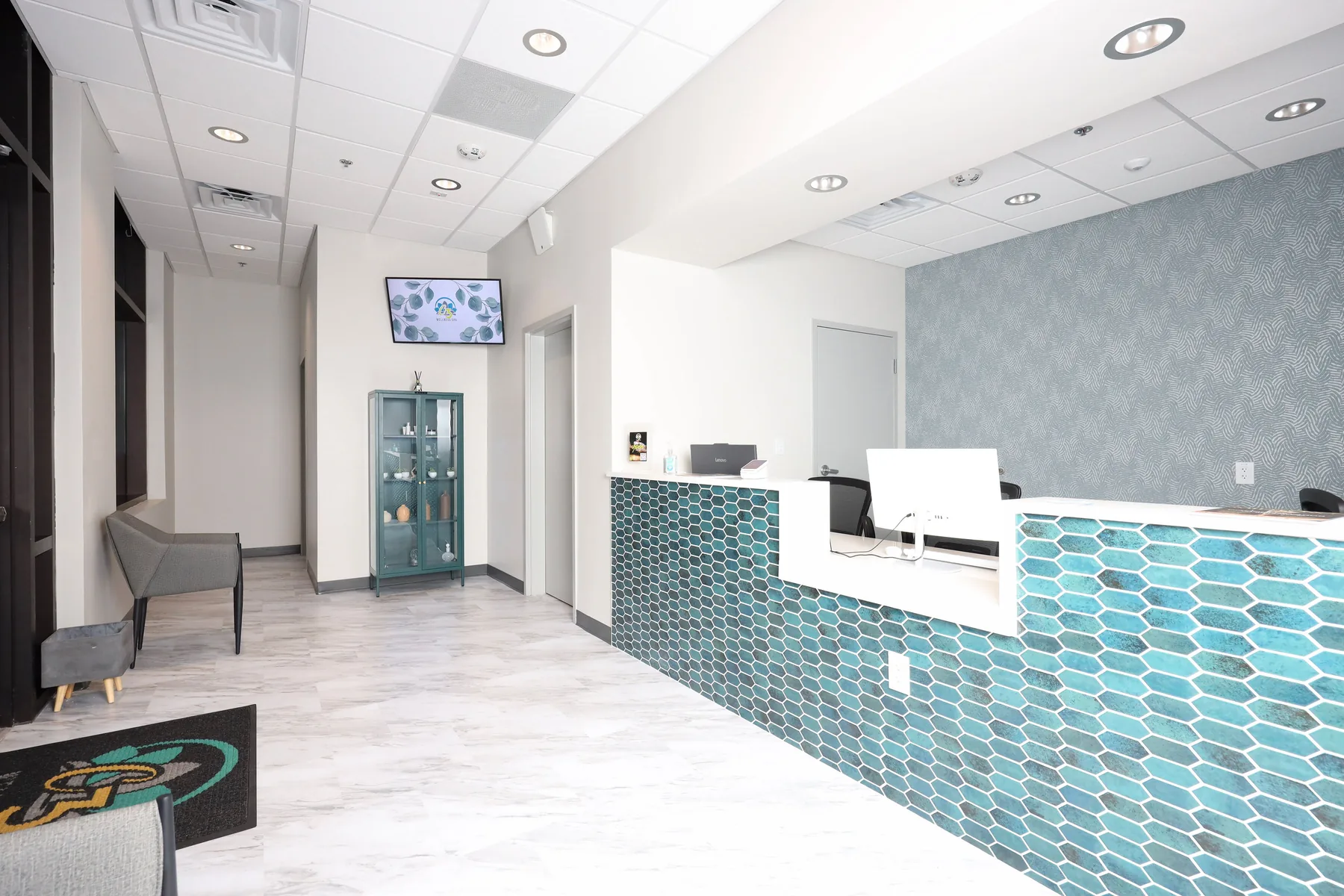 Front desk at C3 Wellness Spa