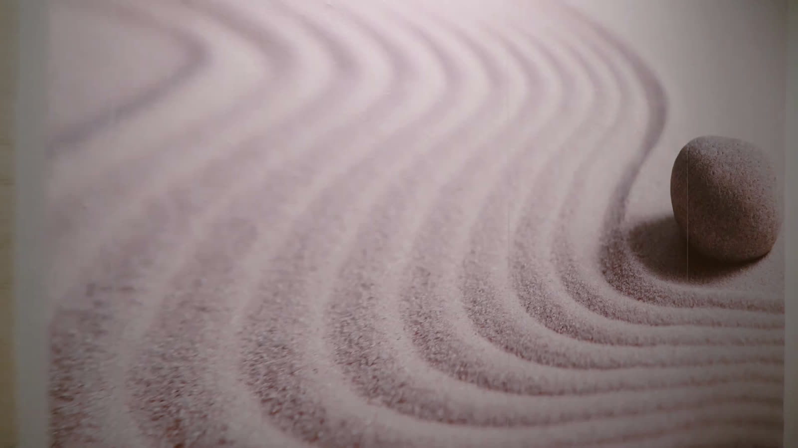 Zen sand garden detail at C3 Wellness Spa